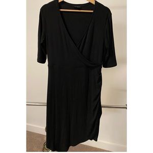 Black sweater dress.  EUC.